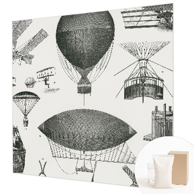 Papier peint panoramique salon avec motif « História letectva »