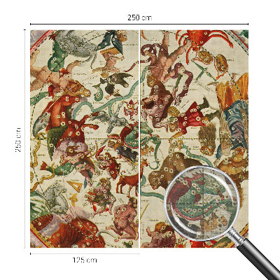 Papier peint panoramique moderne Hviezdne kompozície