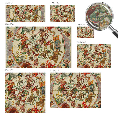 Papier peint panoramique moderne Hviezdne kompozície