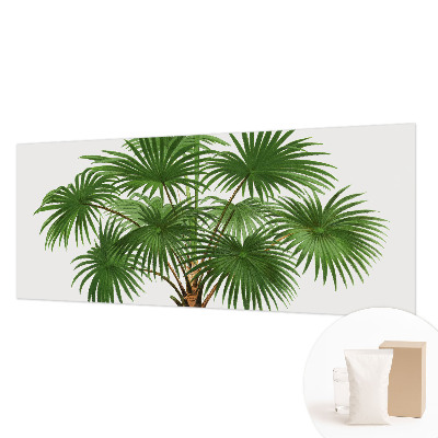 Papier peint panoramique haut de gamme avec un motif exotique