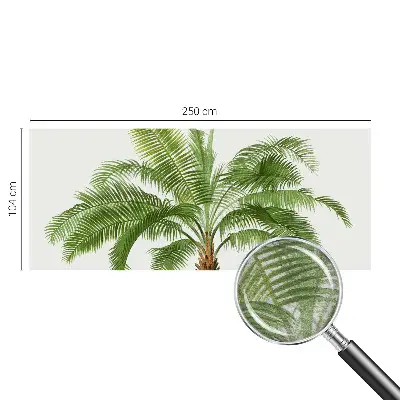 Papier peint photo grand format pour le mur palmier brillant