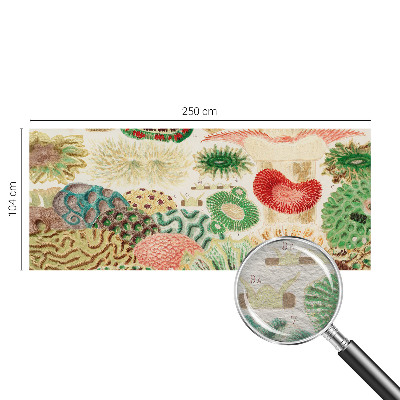 Papier peint panoramique intissé moderne Organické tvary