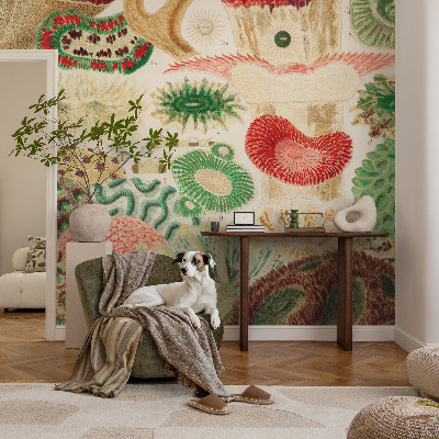 Papier peint panoramique intissé moderne Organické tvary