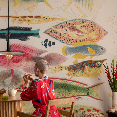 Papier peint photo intissé Farebné ryby