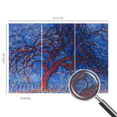 Poster mural panoramique Plameňový strom