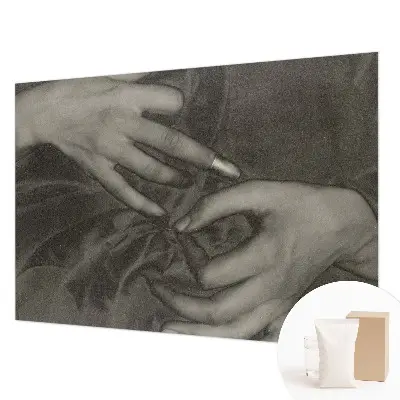 Papier peint intissé Matériel pour les mains