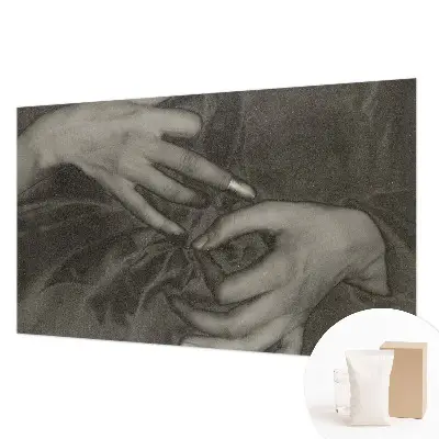 Papier peint intissé Matériel pour les mains