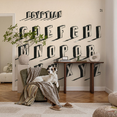 Papier peint salon moderne Vintage atmosféra