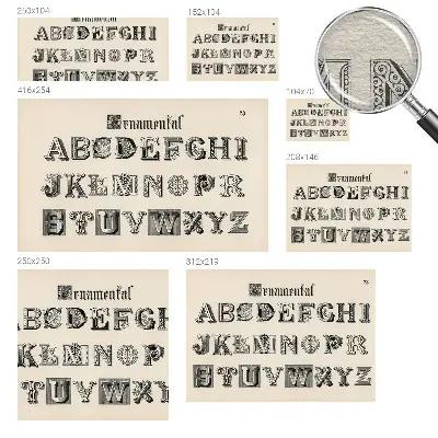 Papier peint chambre moderne avec motif de lettres décoratives