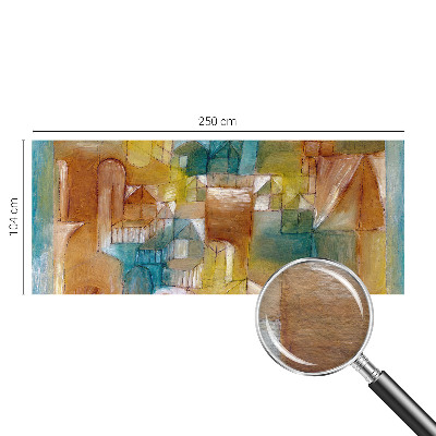 Papier peint panoramique intissé Geometrické štruktúry