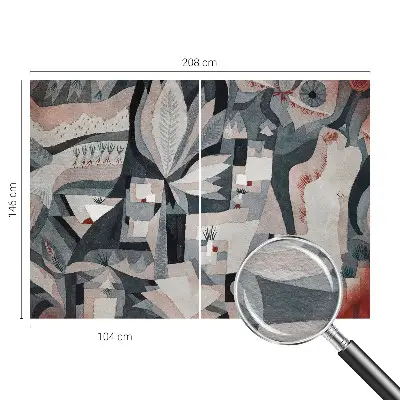 Papier peint photo grand format pour le mur Abstraction de la nature