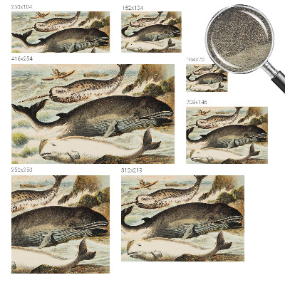 Papier peint panoramique chambre Morskí obri