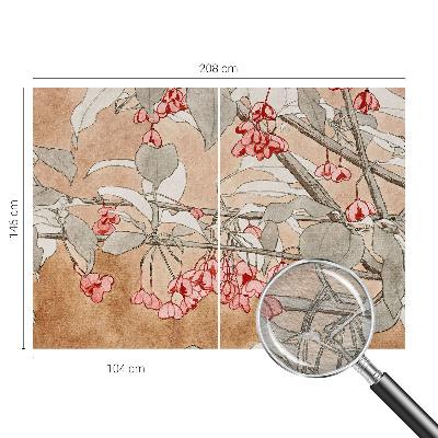 Papier peint panoramique salon Kvetinová harmónia