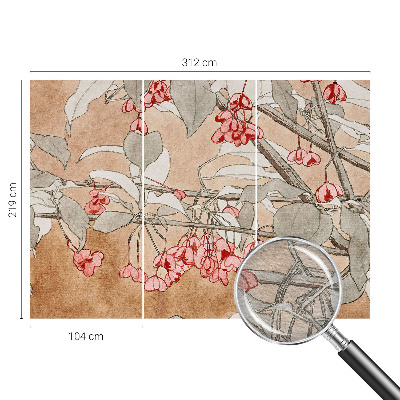 Papier peint panoramique salon Kvetinová harmónia