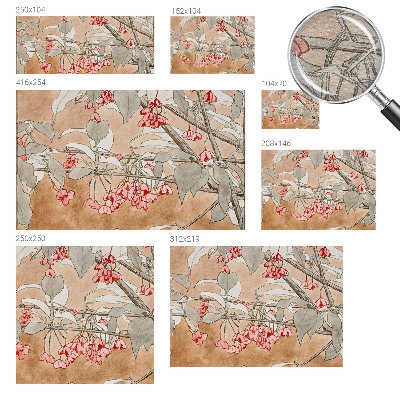 Papier peint panoramique salon Kvetinová harmónia