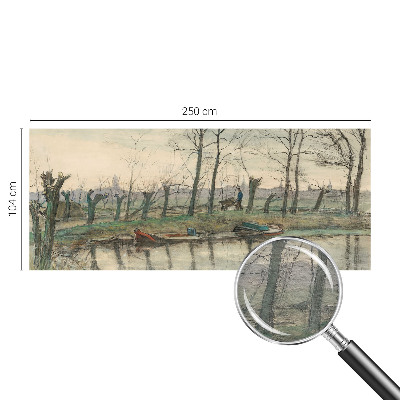 Papier peint panoramique enfant Zimná krajina