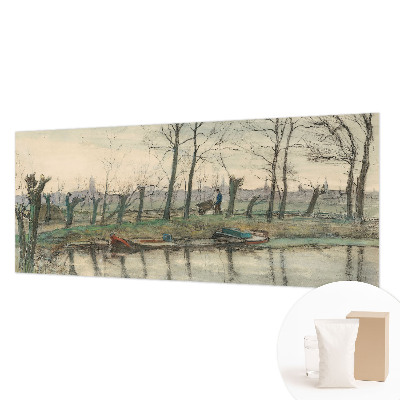Papier peint panoramique enfant Zimná krajina
