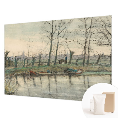 Papier peint panoramique enfant Zimná krajina