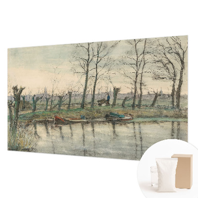 Papier peint panoramique enfant Zimná krajina