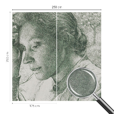 Papier peint panoramique moderne Reflexívna žena