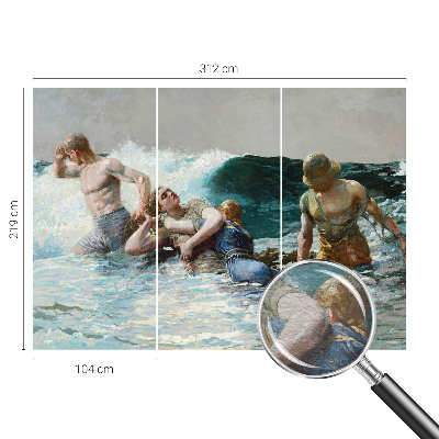 Papier peint panoramique haut de gamme Námorný boj