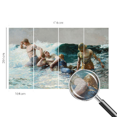 Papier peint panoramique haut de gamme Námorný boj