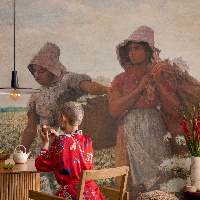 Papier peint panoramique de haute qualité Práca v teréne