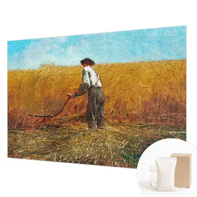 Papier peint photo imprimé sur tissu non tissé Récolte au soleil