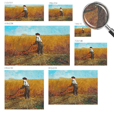 Papier peint panoramique facile à poser à motif « Zber na slnku »