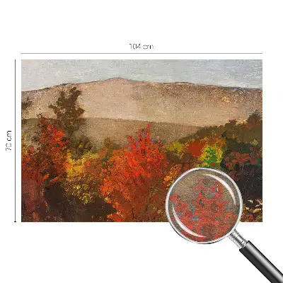 Papier peint photographique sur tissu non tissé Panorama d'automne