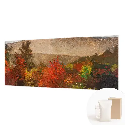 Papier peint photographique sur tissu non tissé Panorama d'automne