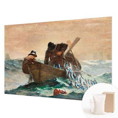 Papier peint photographique salon avec un motif d'aventure marine