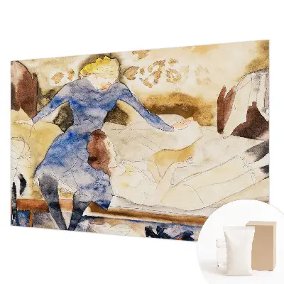 Papier peint photo sur tissu non tissé Paix féminine
