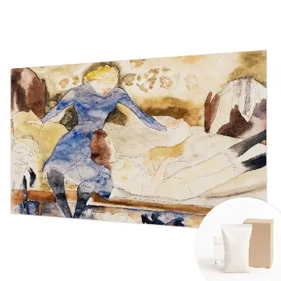 Papier peint photo sur tissu non tissé Paix féminine