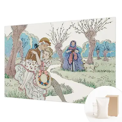 Papier peint photo grand format pour le mur Scène romantique
