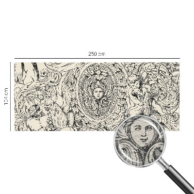 Papier peint panoramique intissé Bohatstvo ozdôb