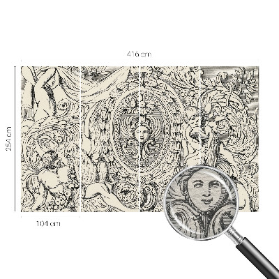 Papier peint panoramique intissé Bohatstvo ozdôb