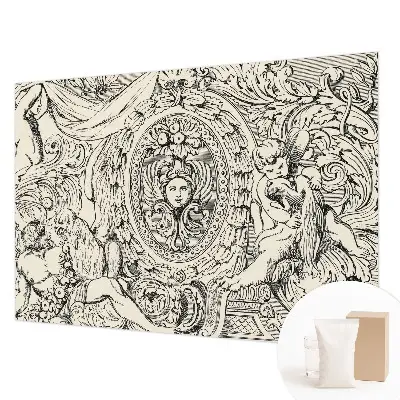 Papier peint photo sur tissu non tissé Une profusion d'ornements