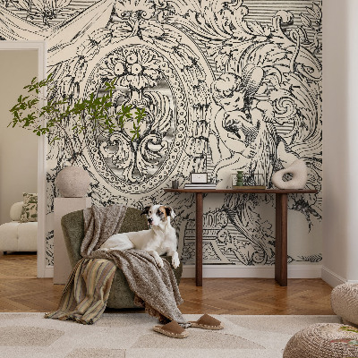 Papier peint panoramique intissé Bohatstvo ozdôb