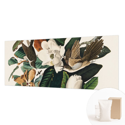 Papier peint panoramique salon Vtáky magnólie