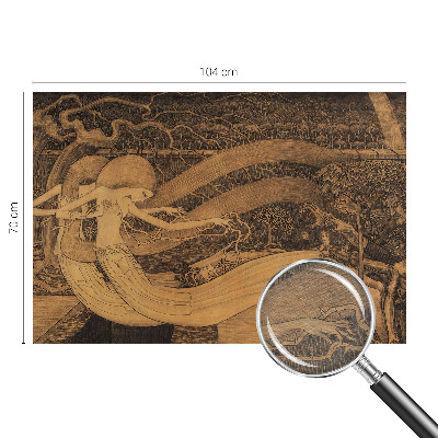 Papier peint panoramique moderne Surrealistické postavy