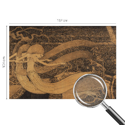 Papier peint panoramique moderne Surrealistické postavy