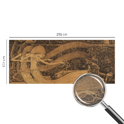 Papier peint panoramique moderne Surrealistické postavy