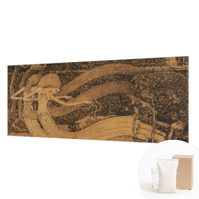 Papier peint panoramique moderne Surrealistické postavy