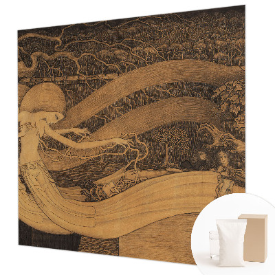 Papier peint panoramique moderne Surrealistické postavy