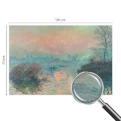 Papier peint photographique intissé Crépuscule atmosphérique