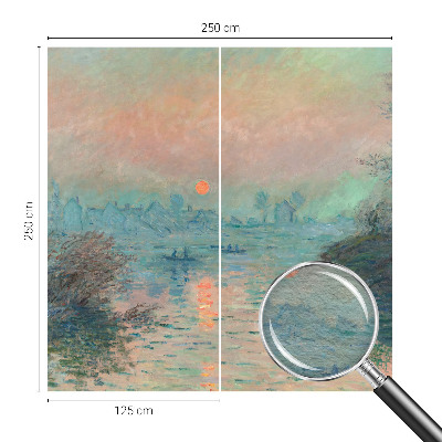 Papier peint panoramique tendance Atmosférický súmrak