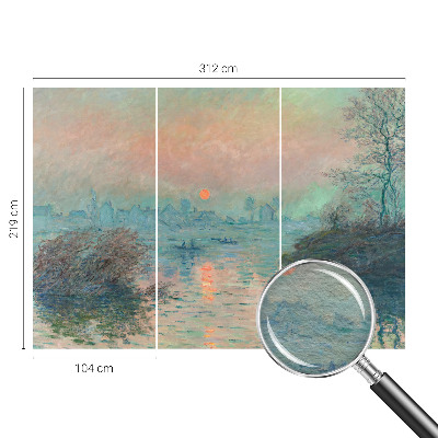 Papier peint panoramique tendance Atmosférický súmrak