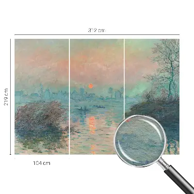 Papier peint photographique intissé Crépuscule atmosphérique