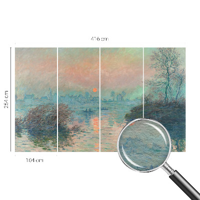 Papier peint panoramique tendance Atmosférický súmrak